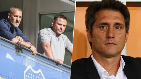 Raúl Cascini, Marcelo Delgado y Guillermo Barros Schelotto