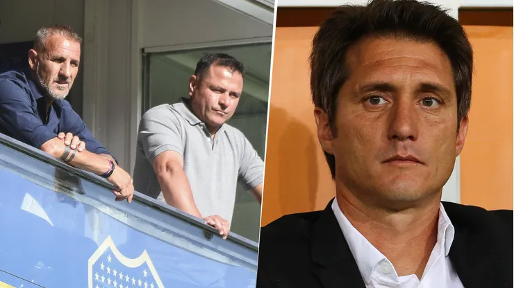 Raúl Cascini, Marcelo Delgado y Guillermo Barros Schelotto