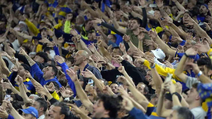 Los hinchas de Boca, enojados y disconformes con el presente del equipo.