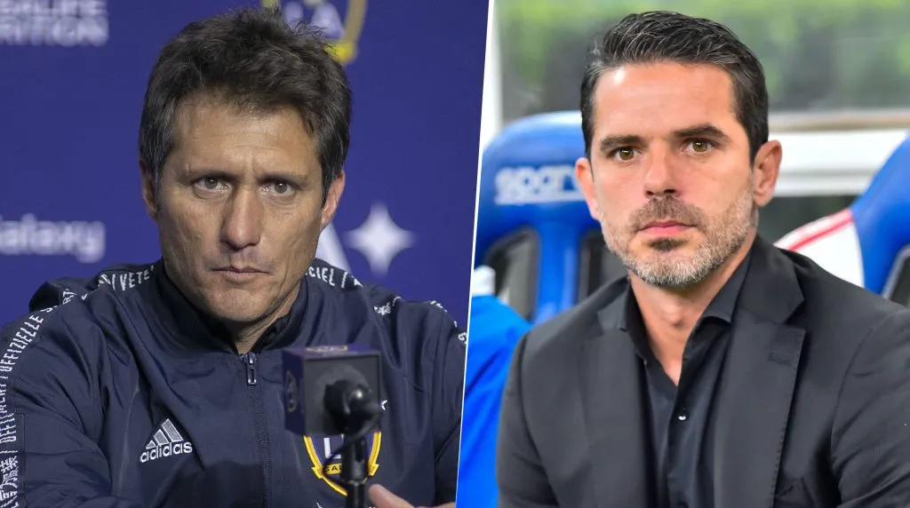 Gago y Barros Schelotto, los candidatos para ser DT de Boca. (Imago)