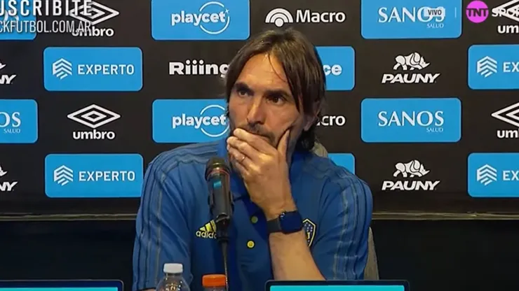 Diego Martínez renunció a su cargo como DT de Boca.