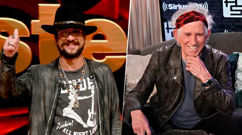 Dani Osvaldo recordó el día que le regaló la camiseta de Boca a Keith Richards.