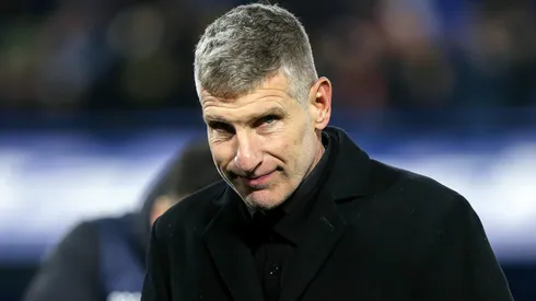 Martín Palermo, ahora en Olimpia.