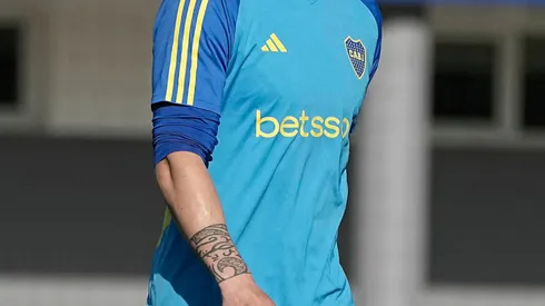 Nicolás Figal, en Boca.