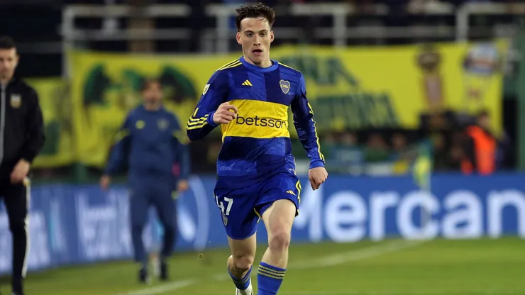Saralegui no viene sumando muchos minutos en Boca.