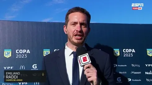 Emiliano Raddi adelantó la prueba de Diego Martínez.