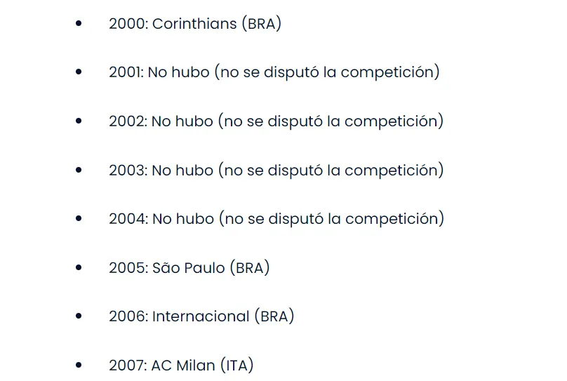 Boca no es reconocido por la FIFA como campeón mundial. (Captura)