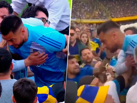 Un hincha de Boca que estuvo en la platea del escándalo con Chiquito Romero contó qué pasó