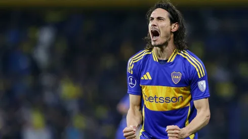 Edinson Cavani en Boca