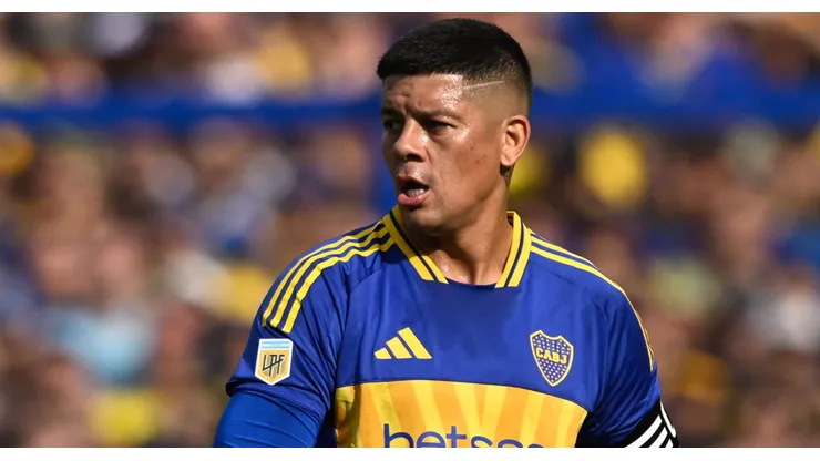 El gesto de Marcos Rojo que indignó a los hinchas de Boca.