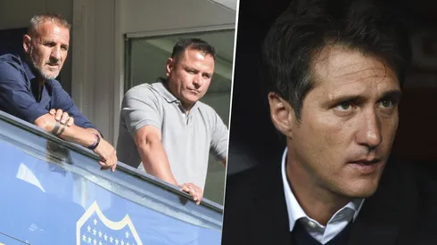 Raúl Cascini, el Chelo Delgado y Guillermo Barros Schelotto