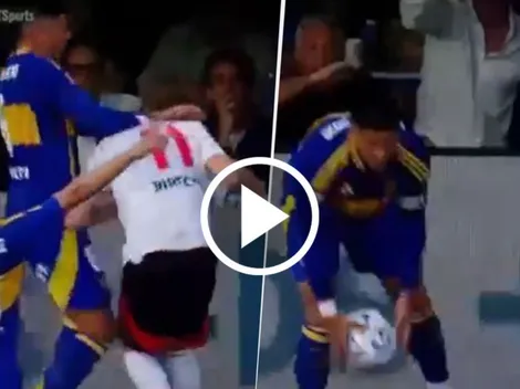 VIDEO | Pasó desapercibido: el gesto de Jorge Brito a Rojo tras la agresión a Colidio