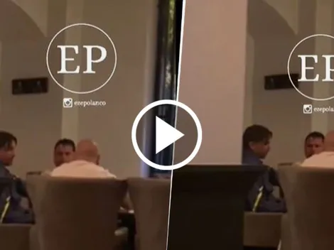 Apareció un video: así fue la reunión entre Diego Martínez y el Consejo de Boca