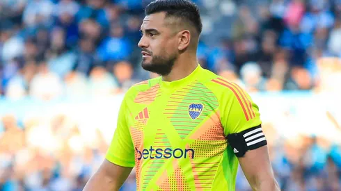 Chiquito Romero se enojó con los hinchas luego del partido.