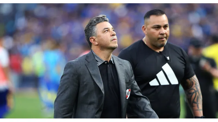 Marcelo Gallardo en La Bombonera.