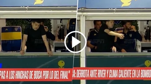 Juan Román Riquelme, enojado por la caída de Boca.