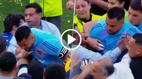 Sergio Romero explotó contra un hincha.