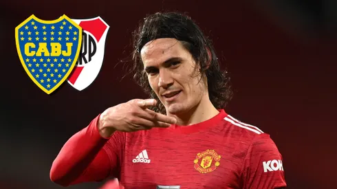 Edinson Cavani, delantero de Boca