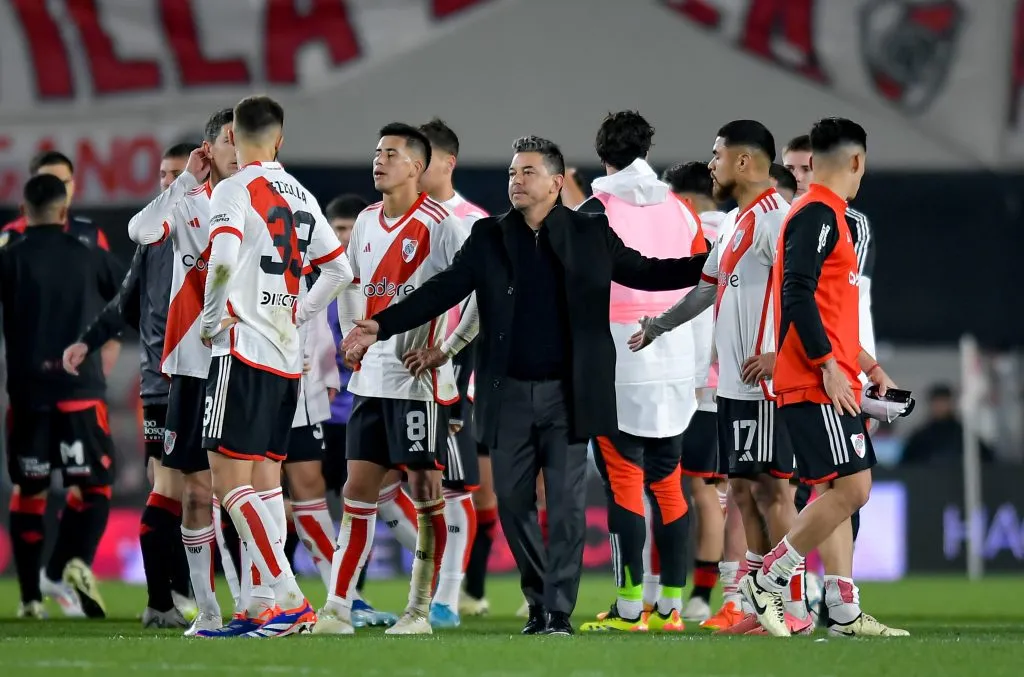Marcelo Gallardo no convocó a Meza. (Getty)