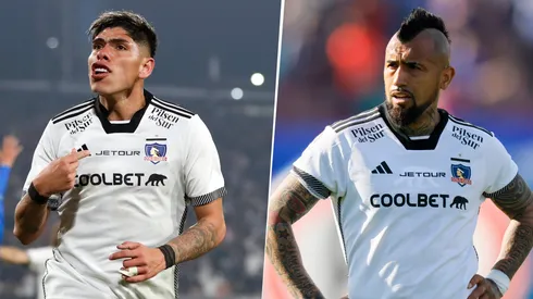 Arturo Vidal y Carlos Palacios.