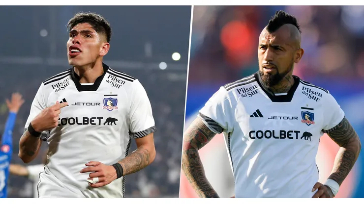 Arturo Vidal y Carlos Palacios.