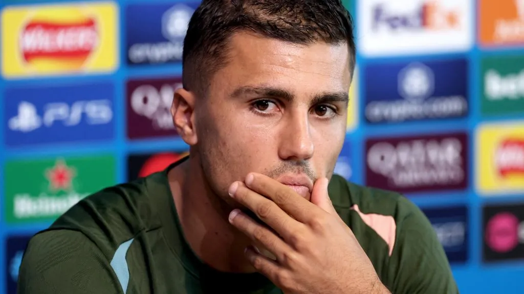 Rodri volvió a quejarse del calendario y el Mundial de Clubes. (Getty)