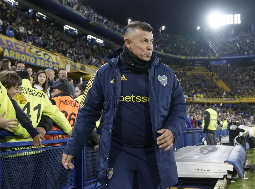 Jorge Almirón, en Boca. (Imago)