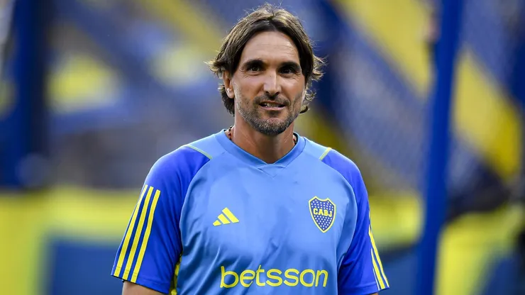 Diego Martínez, entrenador de Boca