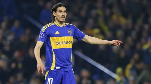 Edinson Cavani en Boca