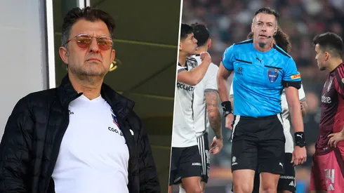 El presidente de Colo Colo apuntó contra el arbitraje.