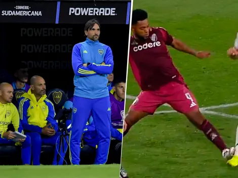 Un integrante del cuerpo técnico de Boca se quejó por la no expulsión a Borja: "Parecidas"