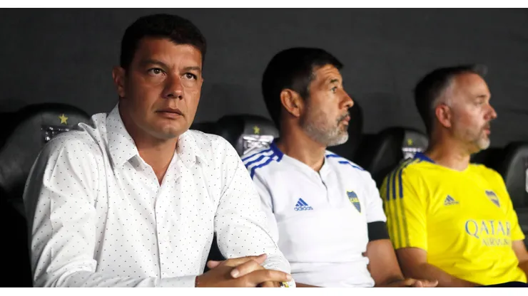 Sebastián Battaglia, en Boca.