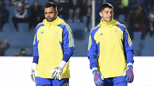 Sergio Romero y Leandro Brey en Boca