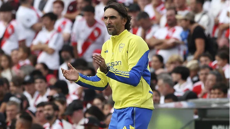 Diego Martínez, entrenador de Boca