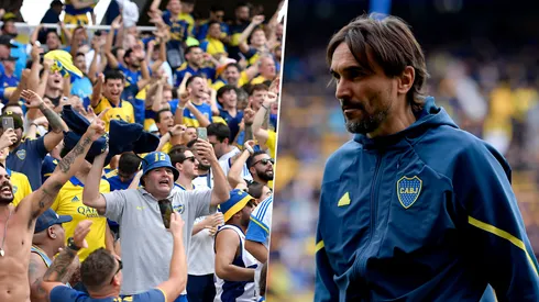 Los fanáticos de Boca le hicieron un pedido a Diego Martínez.