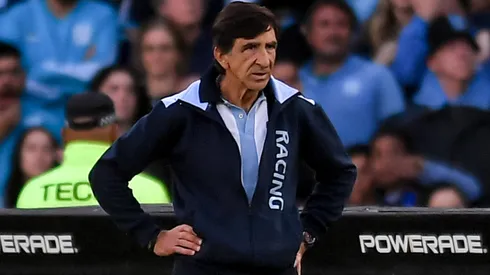 Gustavo Costas festejó el triunfo de Racing.