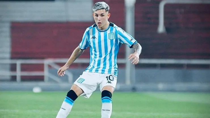 Matías Acevedo, el juvenil de Racing que citó Costas.