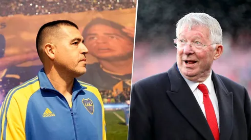 Riquelme recordó una anécdota con Ferguson, DT histórico del Manchester United.