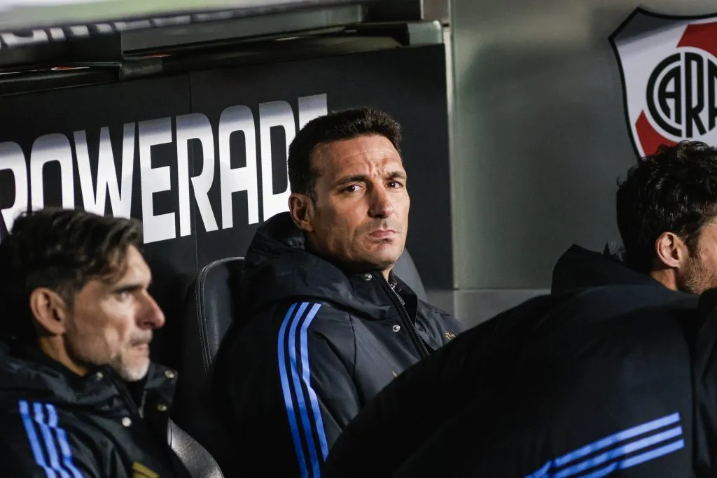 Scaloni define el equipo. (IMAGO)