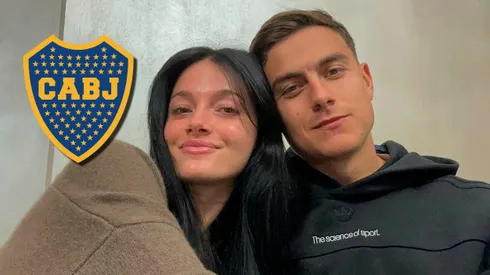 Paulo Dybala junto a Oriana Sabatini