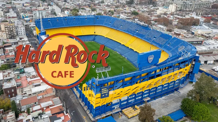 Hard Rock desembarca en La Bombonera