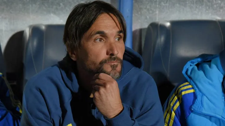 Diego Martínez, entrenador de Boca