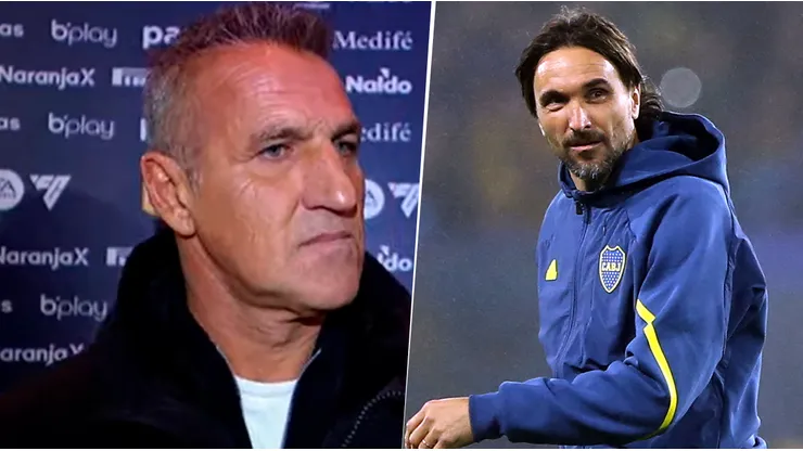 Cascini habló sobre el DT de Boca.