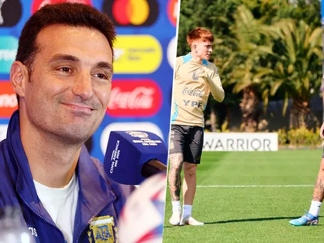 La frase de Scaloni sobre los jóvenes de Argentina que ilusiona a Equi Fernández y al Colo Barco