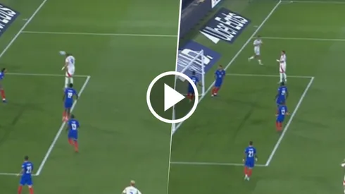 Mateo Retegui erró un gol increíble en el Italia-Francia.