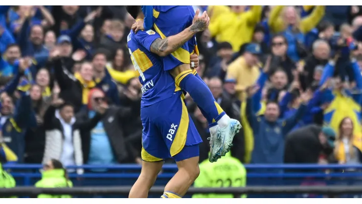 La delantera que prepara Boca para jugar contra Talleres.