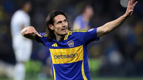 Edinson Cavani y su gol contra Cruzeiro,