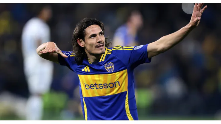 Edinson Cavani y su gol contra Cruzeiro,