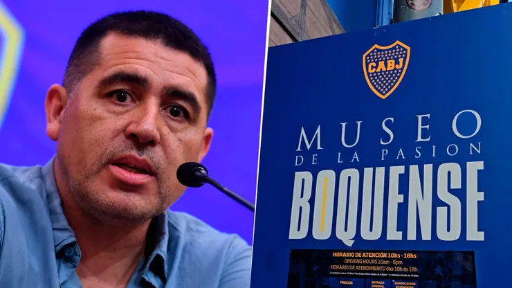 Riquelme deberá definir el futuro del Museo de Boca.
