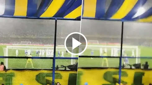 La premonición de un hincha de Boca en el gol de Lema.